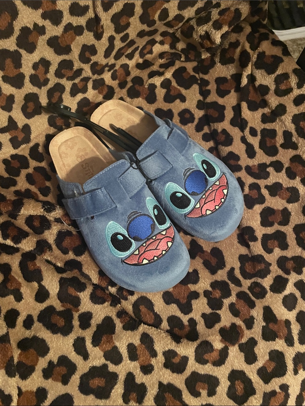 Disney Blue Stitch Slip-On Clogs for Kids